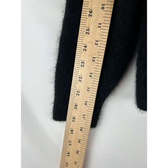 Wilfred Aritzia Kids Small 100% Cashmere Sweater Turtleneck Black Long Sleeve - Picture 4 of 10